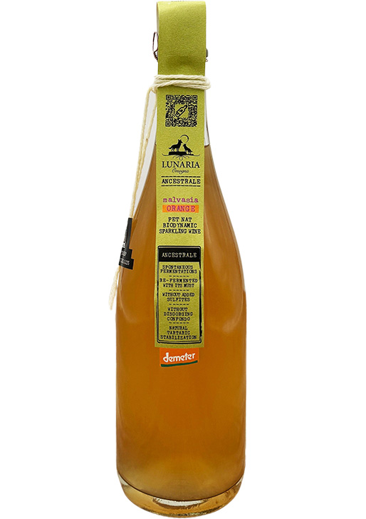 Lunaria Malvasia Bianca Orange Ancestral Brut Nature / ルナリア・マルヴァジア・ビアンカ・オレンジ・アンセストラル・ブリュット・ナチュレ 2024