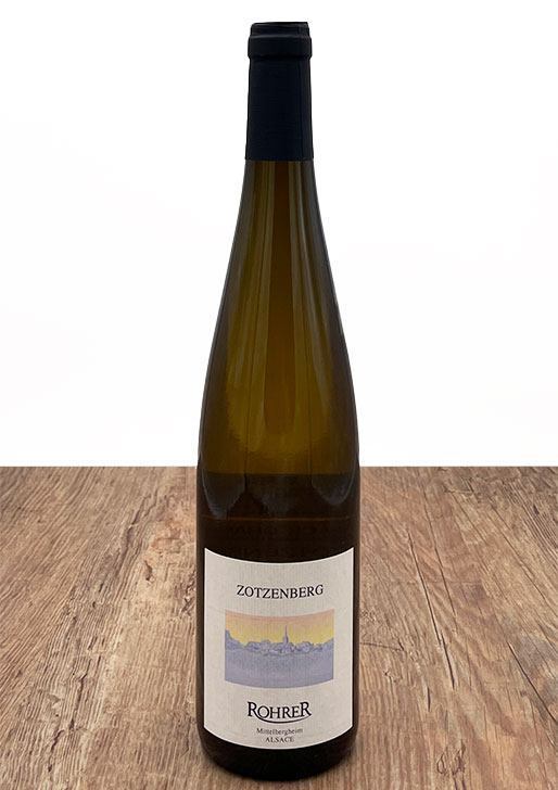 Riesling Grand Cru "Zotzenberg", AOC Alsace / リースリング・グラン・クリュ・ゾツェンベルグ 2022