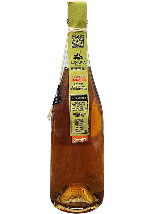 Lunaria Malvasia Bianca Orange Ancestral Brut Nature / ルナリア・マルヴァジア・ビアンカ・オレンジ・アンセストラル・ブリュット・ナチュレ 2024