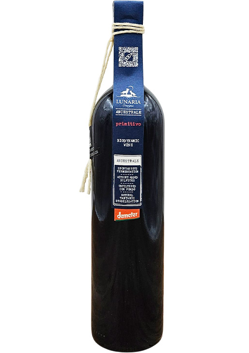 Lunaria Primitivo Ancestral Method Biodynamic Still Nature / ルナリア・プリミティーボ・アンセストラル・ビオディナミック・スティル・ナチュレ・ワイン 2024