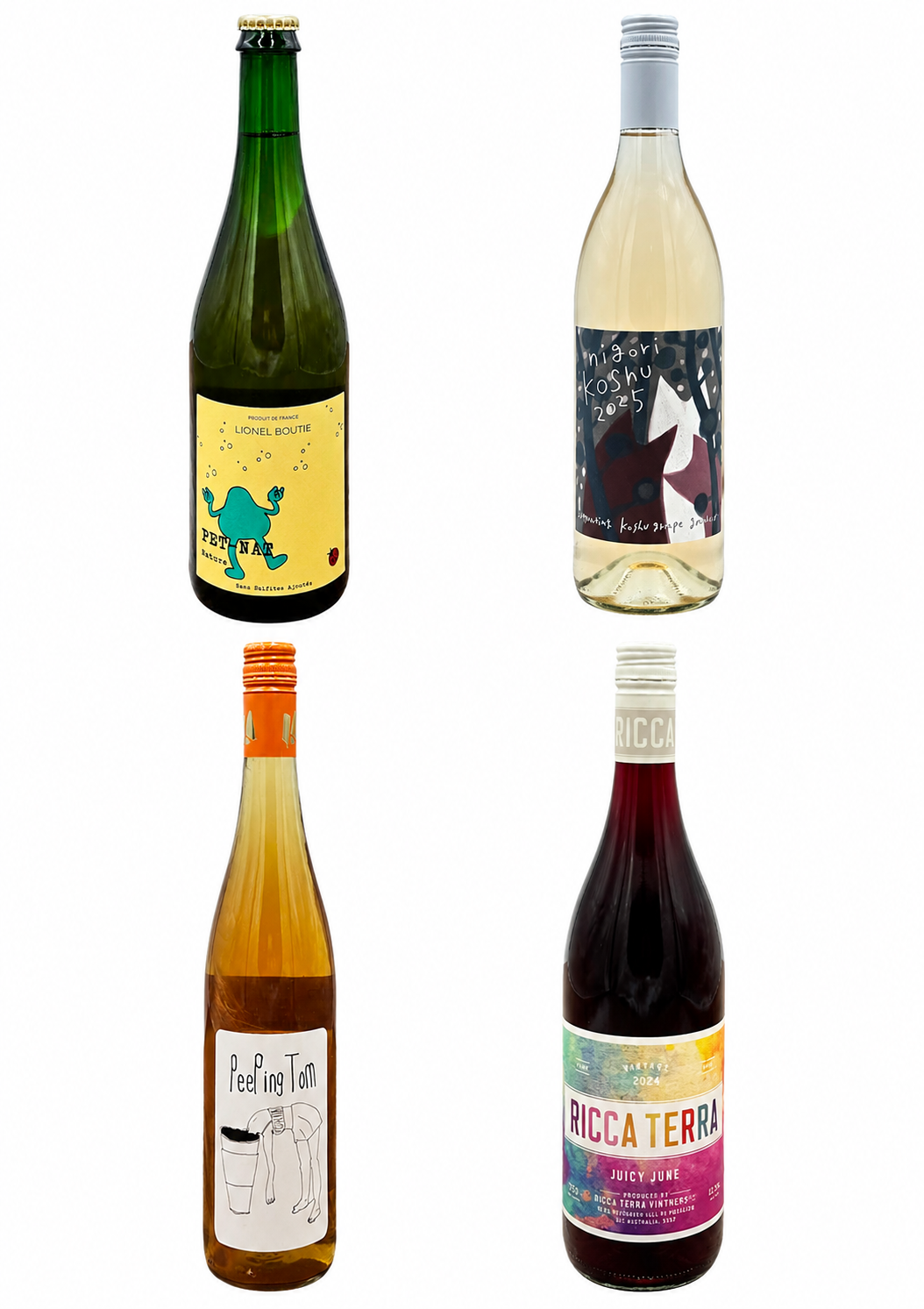 外飲みにおすすめワイン4本セット
